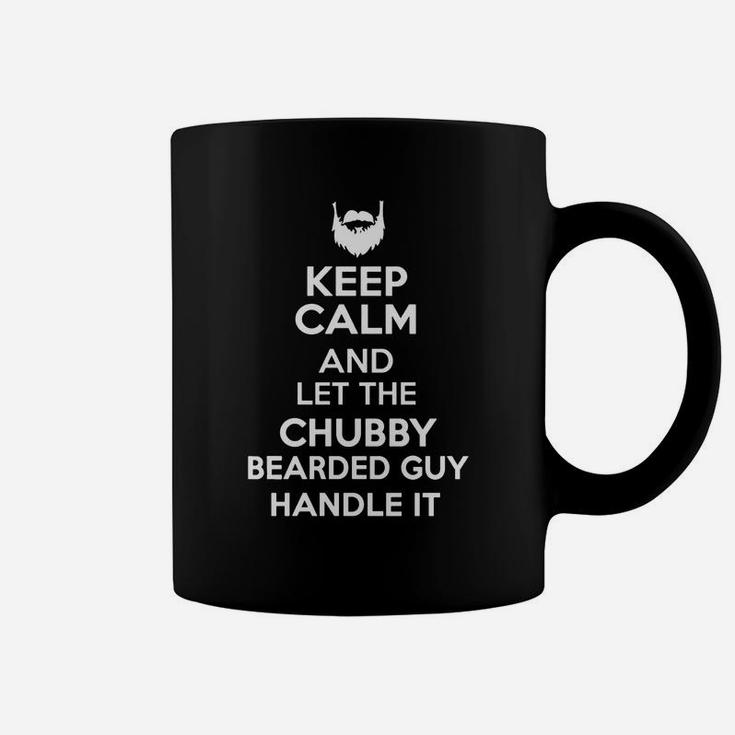 Chubby Bearded Guy Handle It Coffee Mug