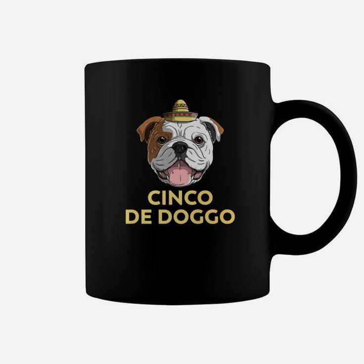 Cinco De Doggo English Bulldog Dog De Mayo Mexican Coffee Mug