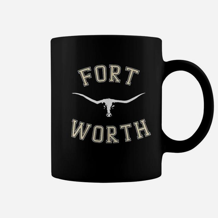 City Texas Vintage Fort Worth Travel Souvenir Gift Coffee Mug