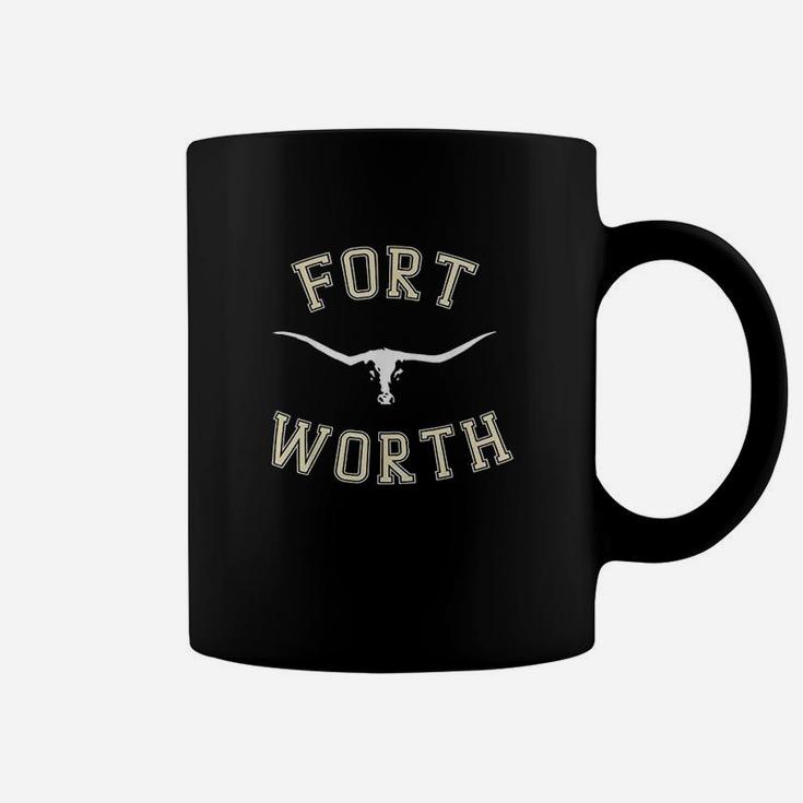 City Texas Vintage Fort Worth Travel Souvenir Gift Coffee Mug