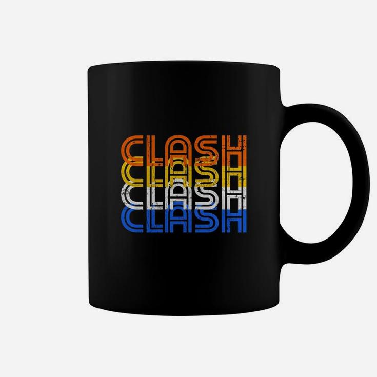 Clash Vintage Retro Text - Clash On Shirts Coffee Mug