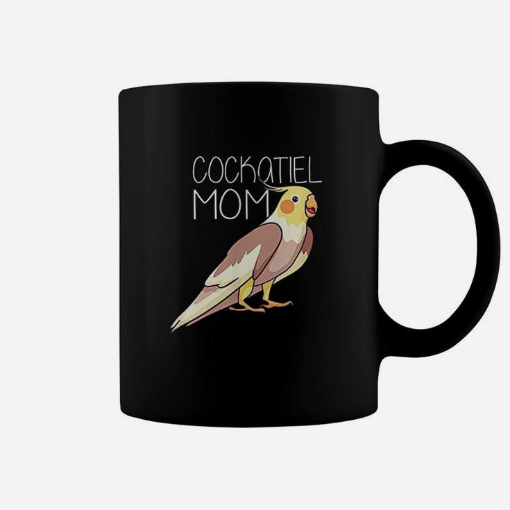 Cockatiel Mom Bird Lovers Funny Cockatiel Bird Gift For Mom Coffee Mug