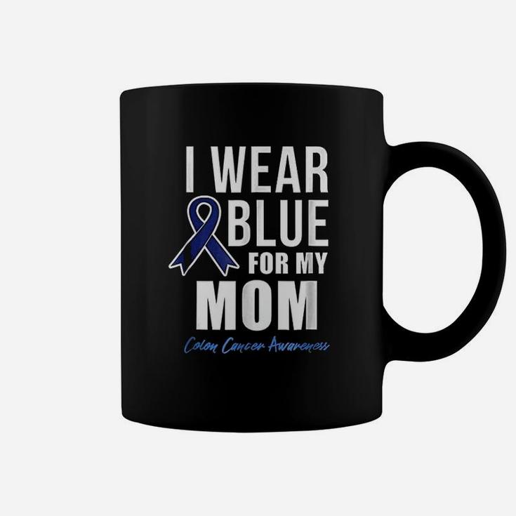 Colon I Wear Blue For My Mom Coffee Mug