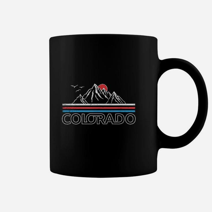 Colorado Mountains Colorado Retro Vintage Classic 80s Coffee Mug