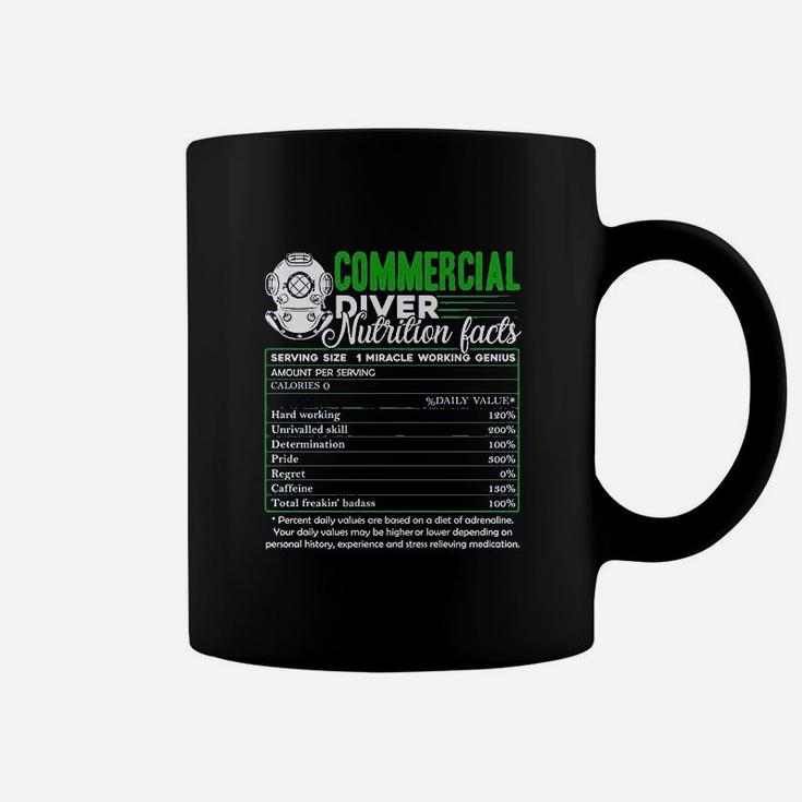 Commercial Diver Commercial Diver Nutrition Facts Coffee Mug