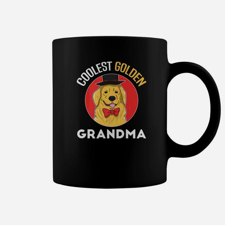 Coolest Golden Grandma Golden Retriever Dog Puppy Coffee Mug