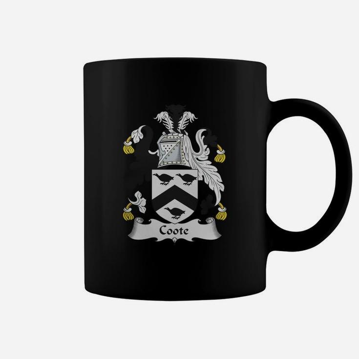 Coote Family Crest / Coat Of Arms British Family Crests Coffee Mug