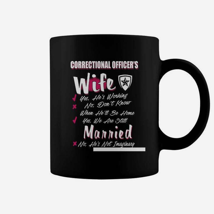 Correctional Officer Wife T-shirt Coffee Mug