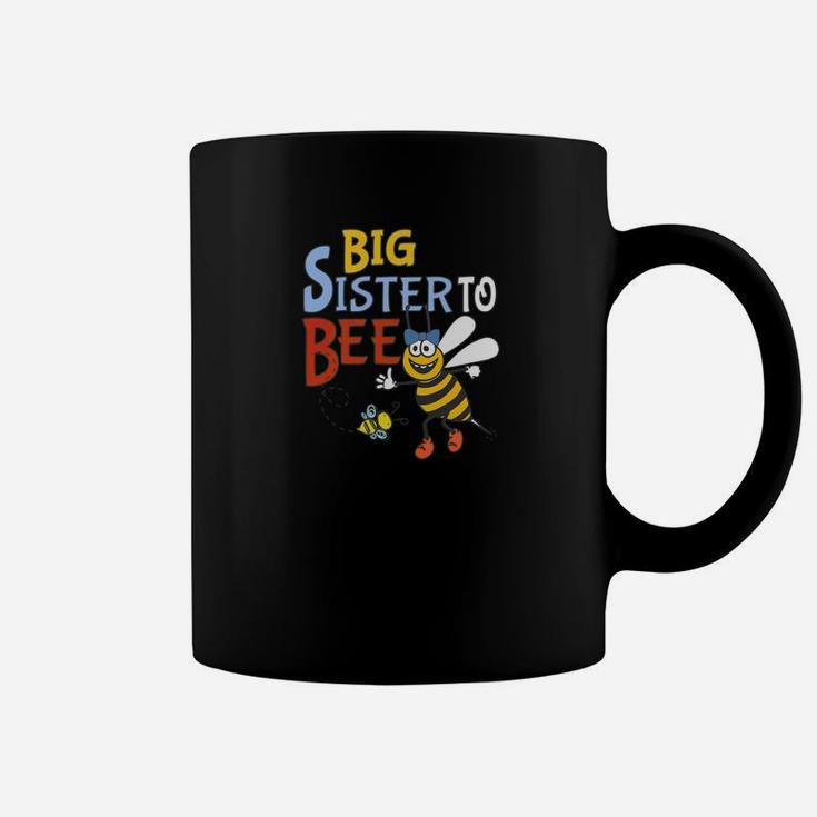 Cute Big Sister For Girls Big Sister To Bee Bumble Bee Coffee Mug