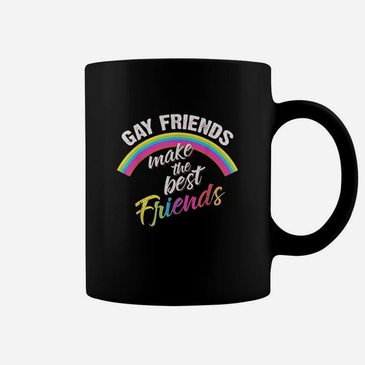 Cute Chic Gay Friends Make The Best Friends Coffee Mug