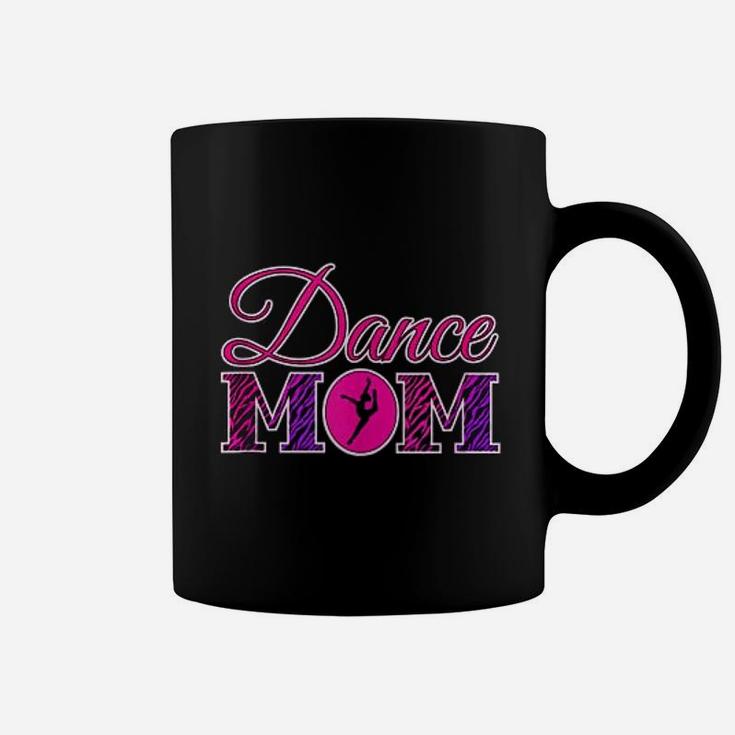 Cute Dance Mom Gift Zebra Print Dance Mom Coffee Mug