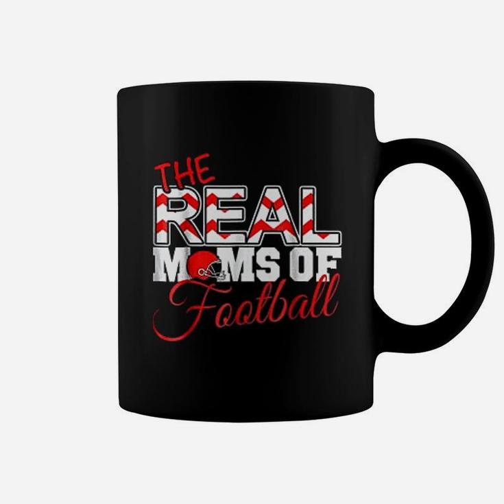 Cute Football Mom The Real Moms Of Football Coffee Mug