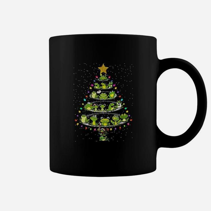 Cute Frog Christmas Tree Gift Decor Xmas Tree Coffee Mug