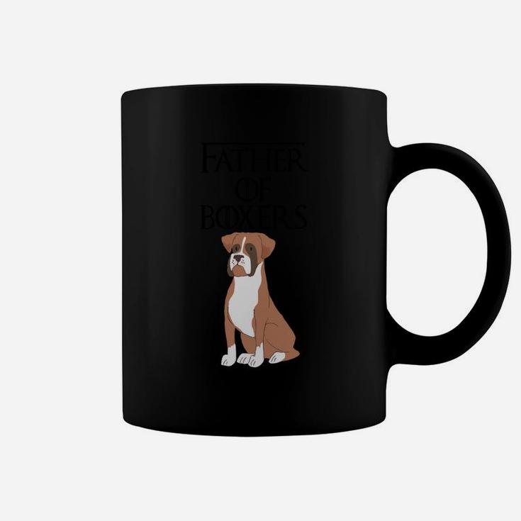 Cute Funny Unique Boxer Dog Puppy Fur Dad Gift Coffee Mug