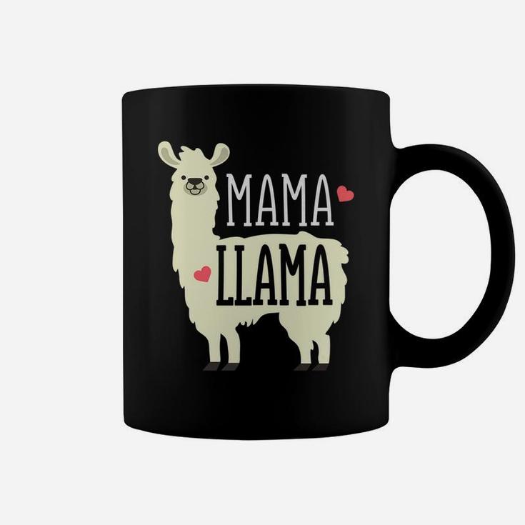 Cute Mama Llama Family Zoo Trip Mothers Day Gift Coffee Mug