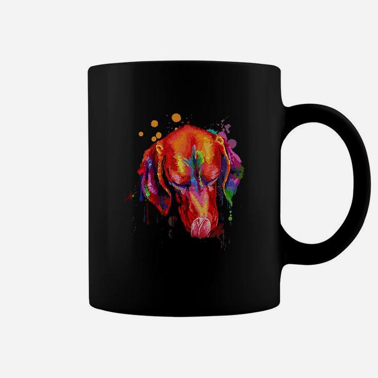 Cute Vizsla Dog Art Coffee Mug