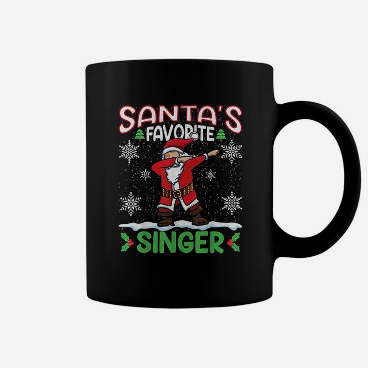 Dab Santas Favorite Singer Christmas Santa Dabbing Coffee Mug