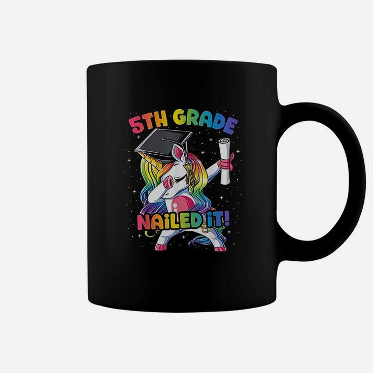 Dabbing 5th Grade Unicorn Graduation Class Of 2020 Nailed It Coffee Mug