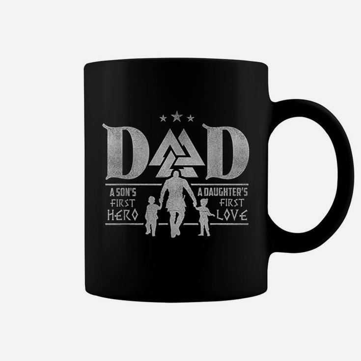 Dad A Sons First Hero A Daughters First Love Coffee Mug