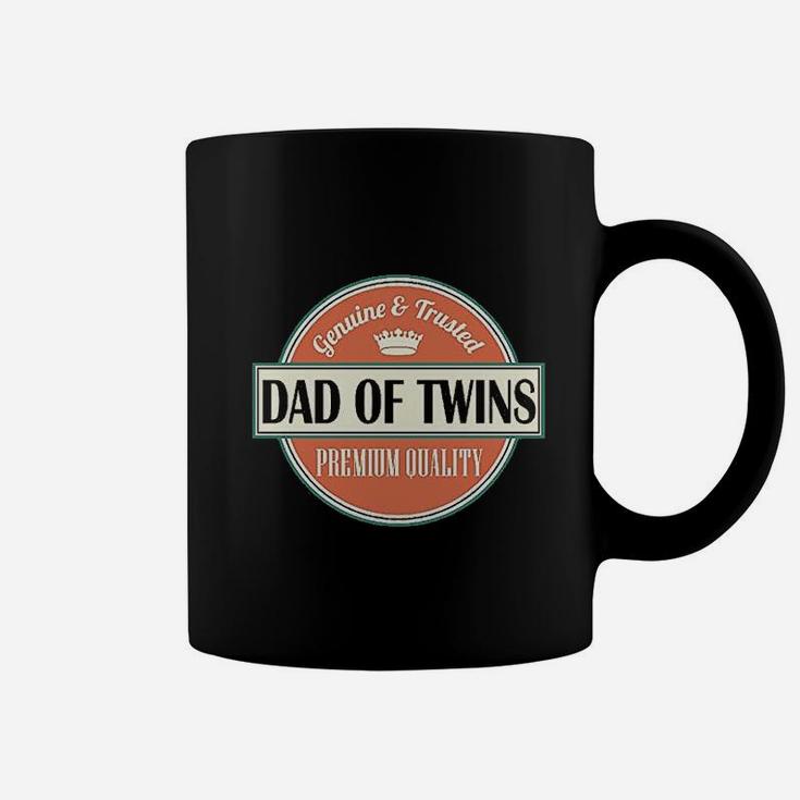 Dad Of Twins Vintage Coffee Mug