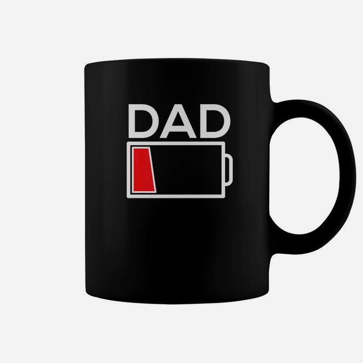 Dad Parenting Low Battery Fathers Day Gif Premium Coffee Mug
