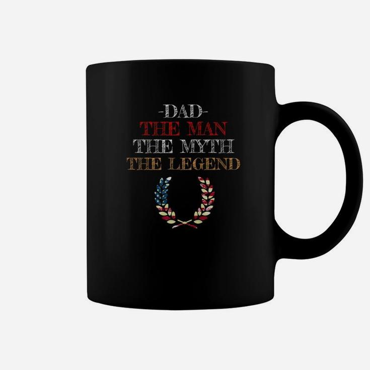 Dad The Man Myth Legend Gift Father Daddy Coffee Mug