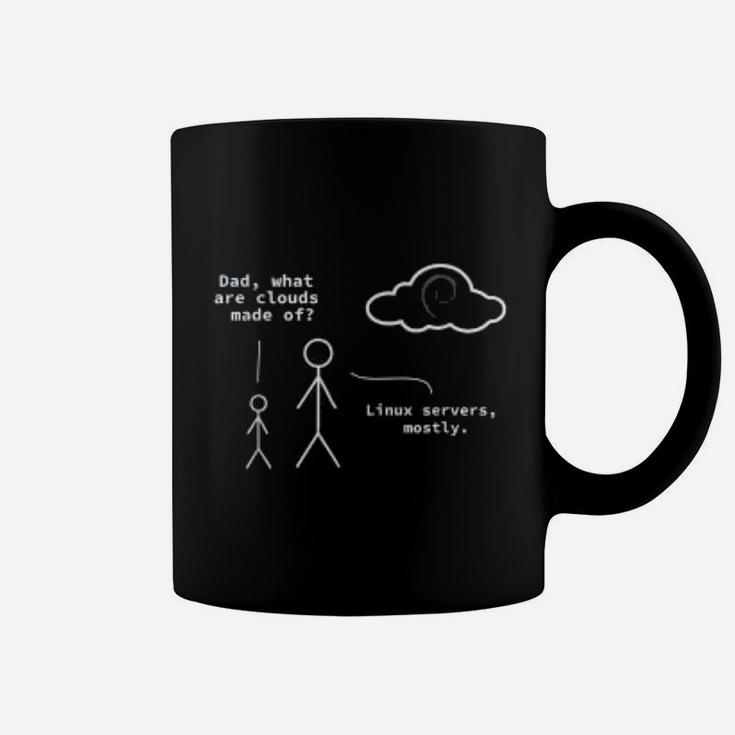 Dad What Are Clouds Made Of Funny Programmer Coffee Mug