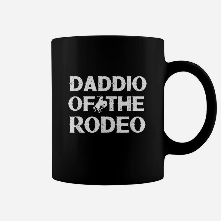 Daddio Of The Rodeo Fathers Day Gift Cowboy Horse Lover Dad Coffee Mug