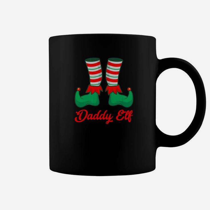Daddy Elf Funny Christmas Elf Family Coffee Mug