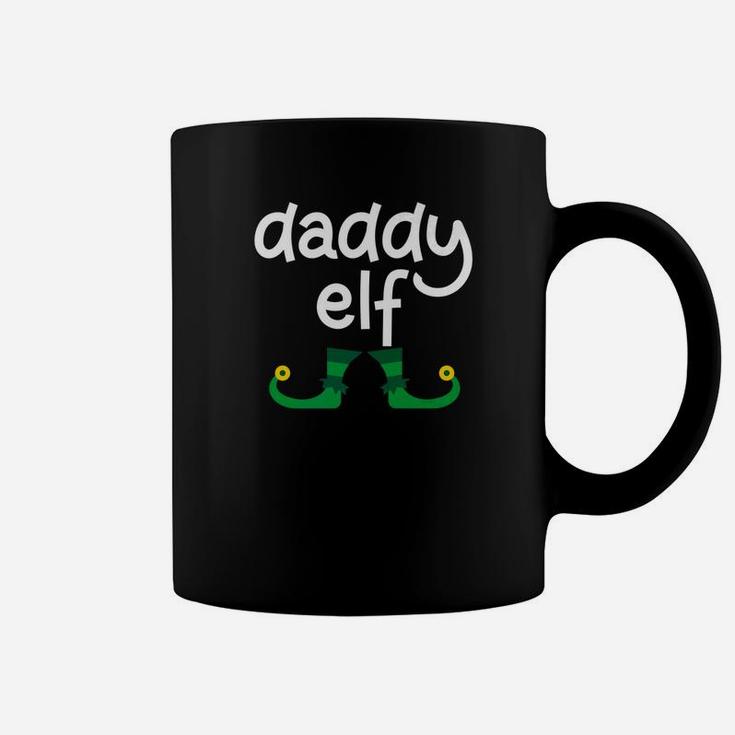 Daddy Elf Funny Christmas Gift For Dad Elf Costume Coffee Mug