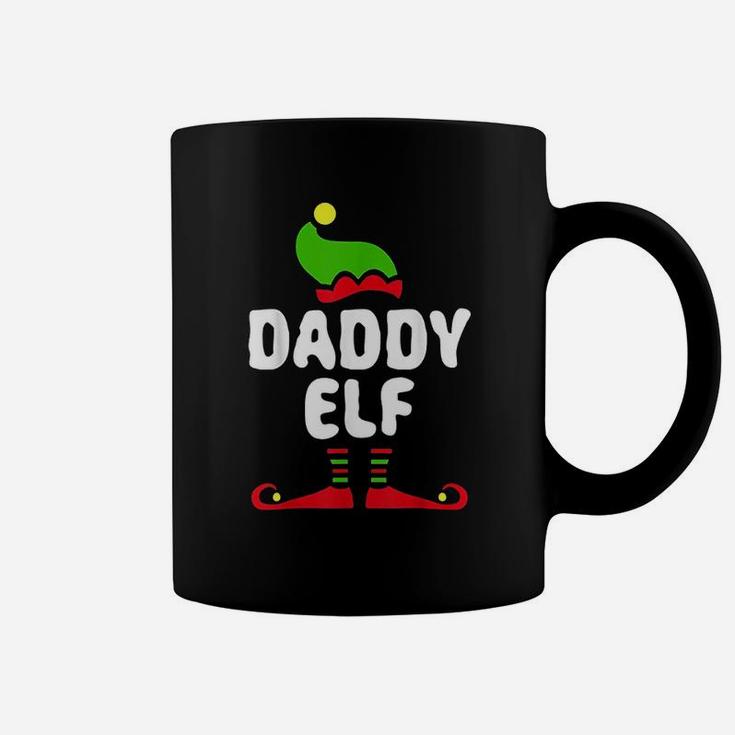 Daddy Elf Matching Christmas Coffee Mug