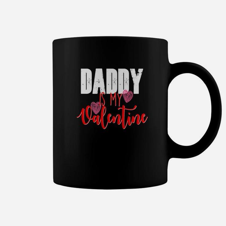Daddy Is My Valentines Day Shirt Kids Girls Boys School Coffee Mug