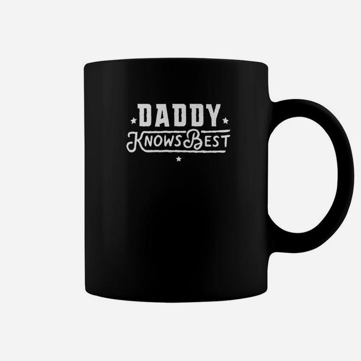 Daddy Knows Best Grandpa Fathers Day Gifts For Men Coffee Mug