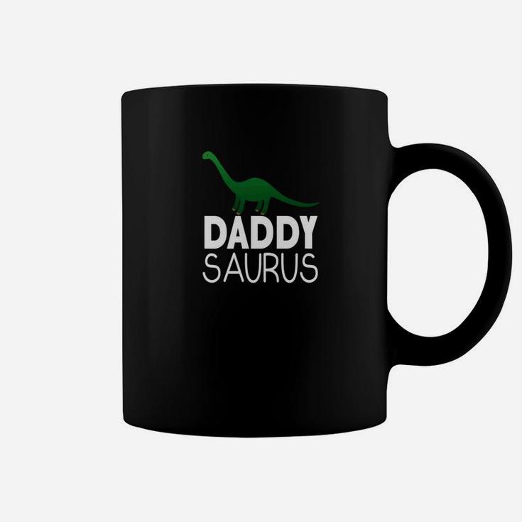 Daddy Saurus Dinosaur Shirt Matching Family Tribe Dad Hubby Coffee Mug