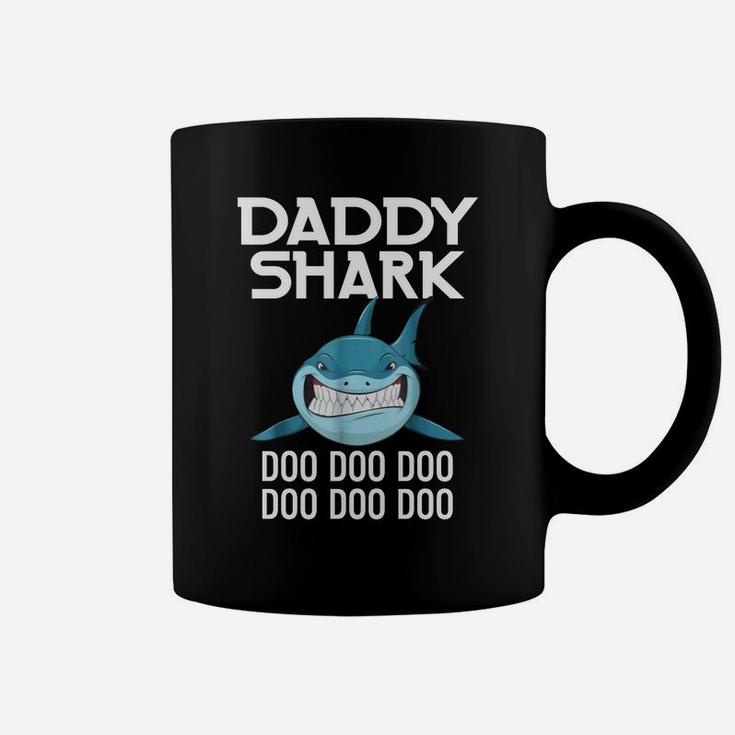 Daddy Shark- Baby Shark, best christmas gifts for dad Coffee Mug