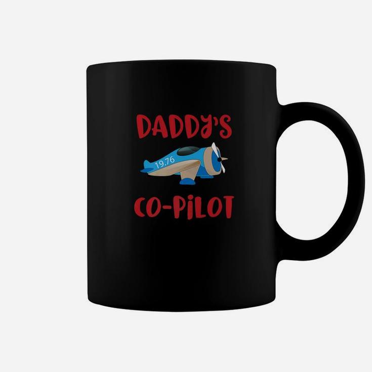 Daddys Co Pilot Aviation Airplane Shirt Gift Coffee Mug