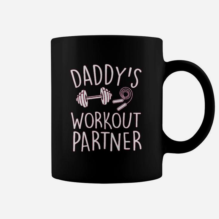Daddys Workout Partner, dad birthday gifts Coffee Mug