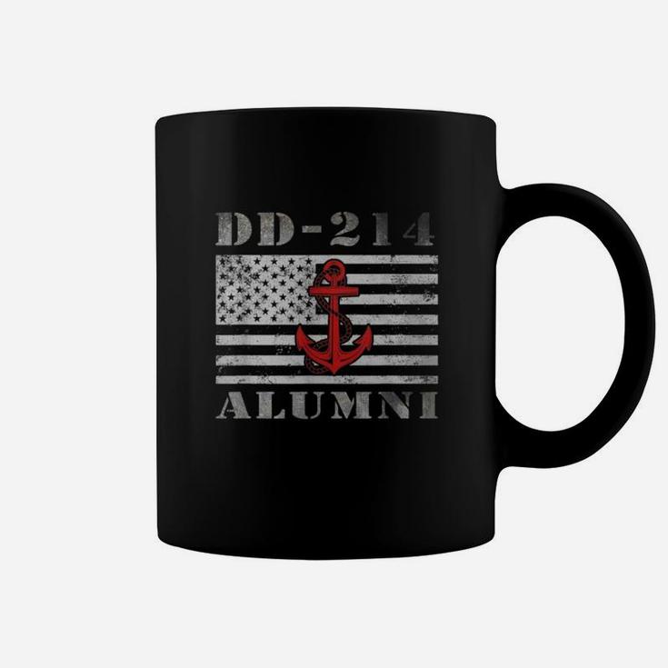 Dd-214 Alumni Us Navy Veteran Shirts For Mens Womens Coffee Mug