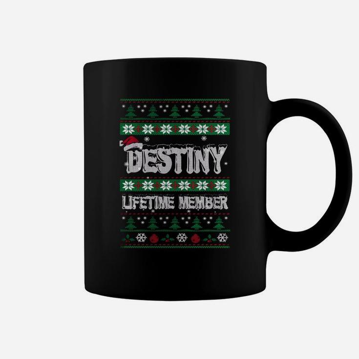 Destiny Ugly Christmas Sweaters Lifetime Member Coffee Mug