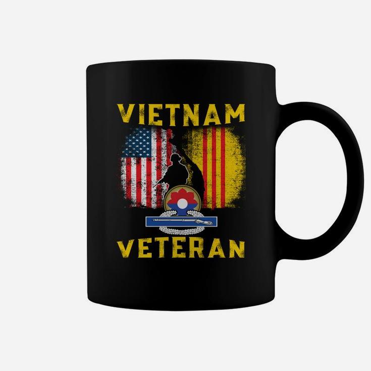 Distressed Vietnam War Veteran Wife Supporter T-shirt Coffee Mug
