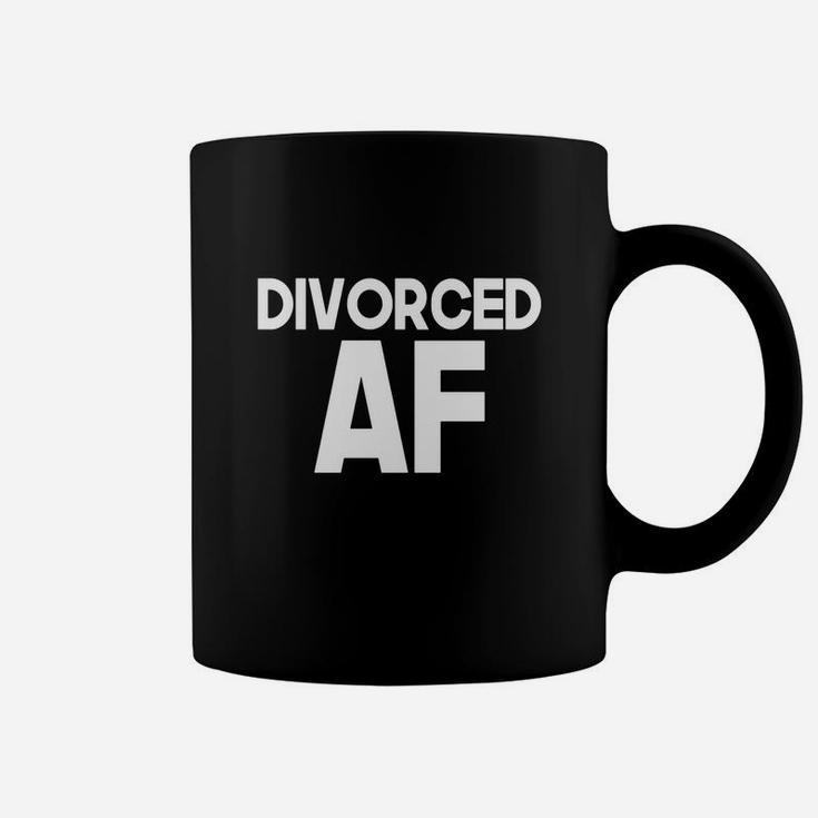 Divorced Af Relationship Divorce Status Funny Gift T-shirt Coffee Mug