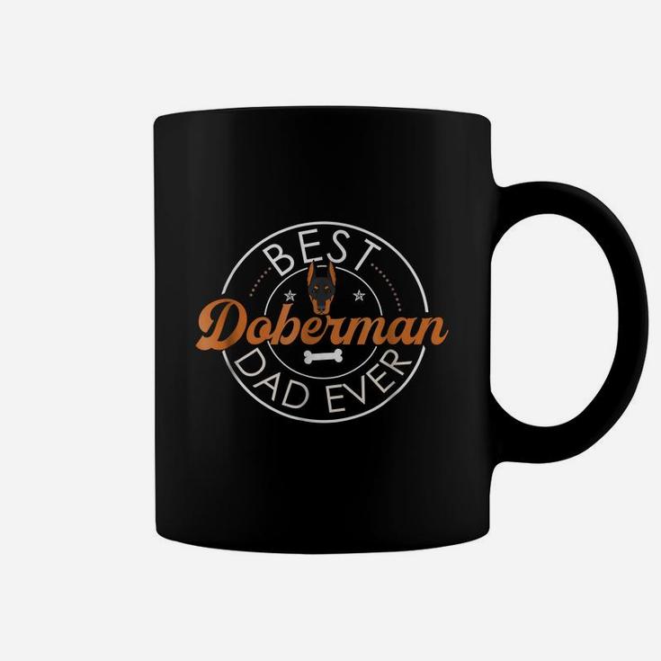 Doberman Dad Shirts Funny Fathers Day Pinscher Dog Best Coffee Mug