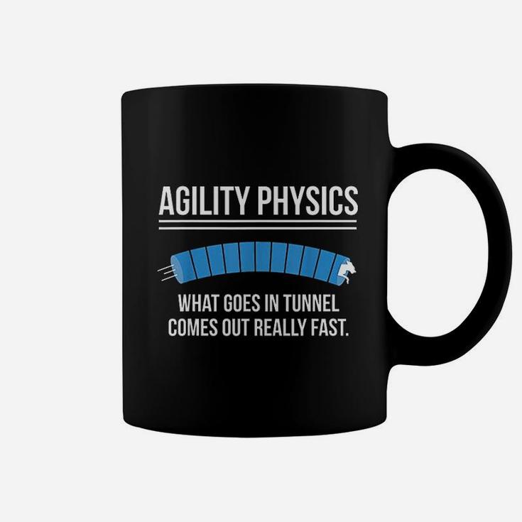 Dog Agility Physics Definition Coffee Mug