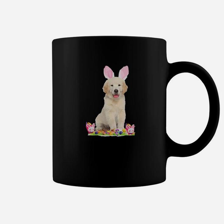 Dog Bunny Ears Happy Easter Gift Coffee Mug