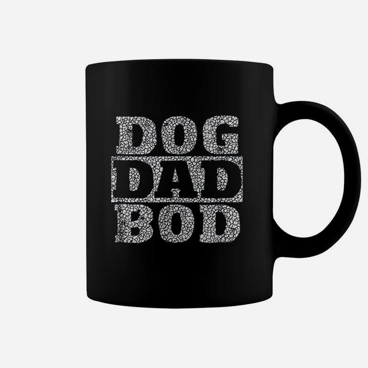 Dog Dad Bod Distressed Pet Owner Fitness Coffee Mug