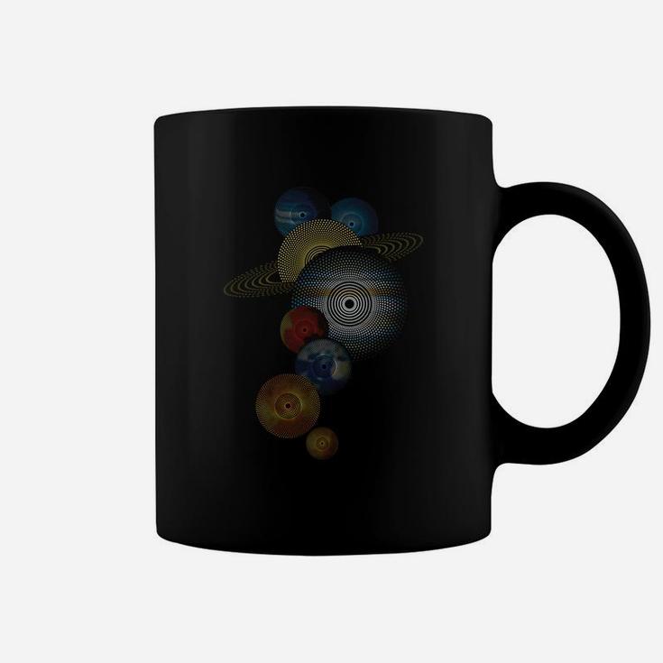 Dots Planets Coffee Mug