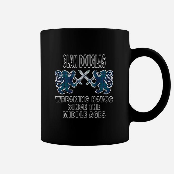 Douglas Scottish Tartan Scotland Family Clan Name Coffee Mug