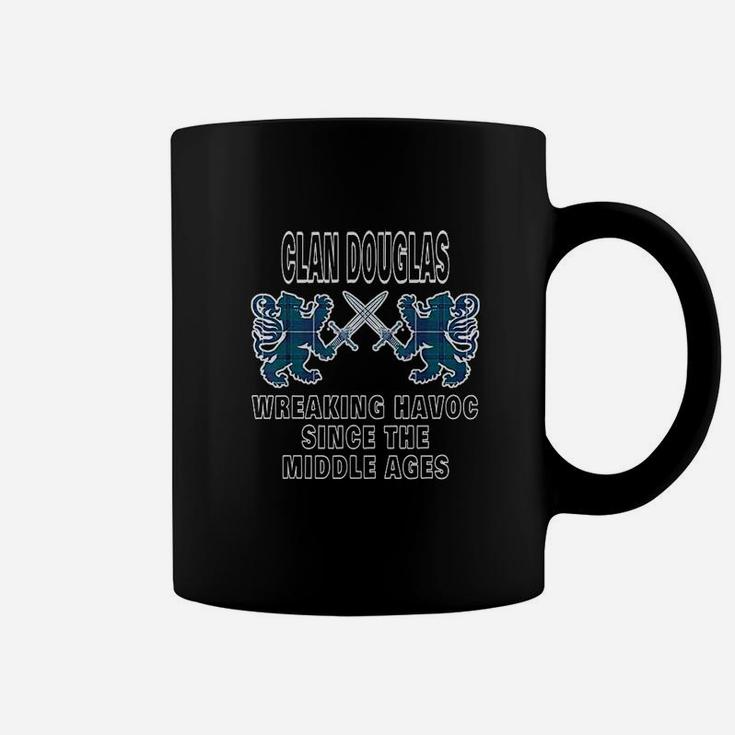 Douglas Scottish Tartan Scotland Family Clan Name Coffee Mug