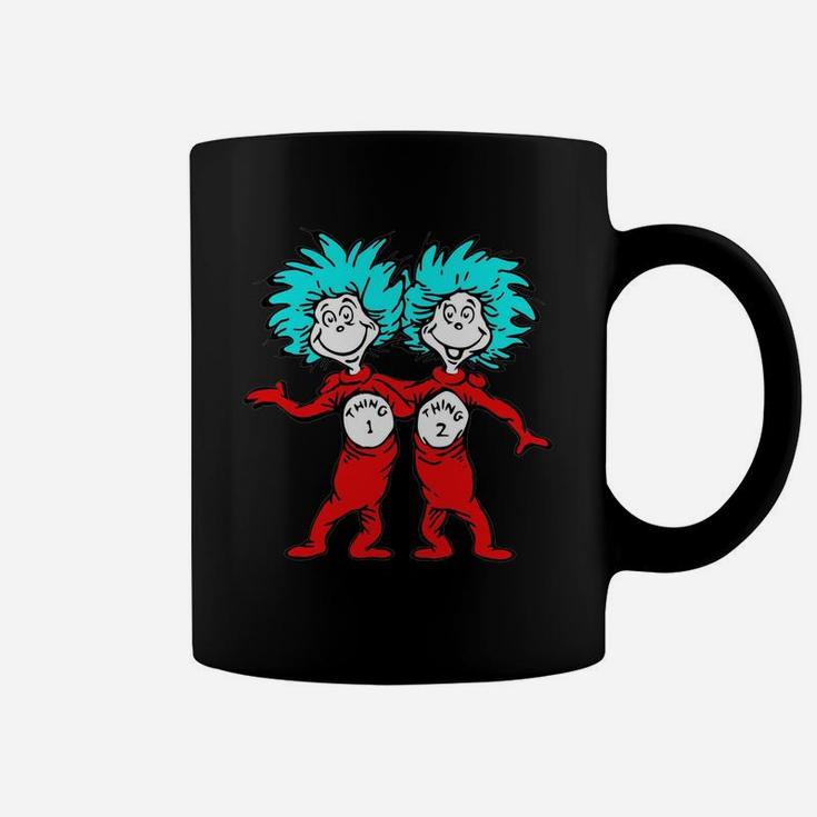 Dr Seuss Thing 1 Thing 2 Buddies T-shirt Coffee Mug