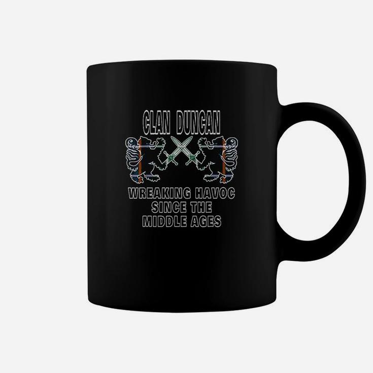 Duncan Scottish Tartan Scotland Family Clan Name Coffee Mug